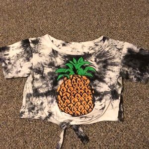 Pineapple crop top